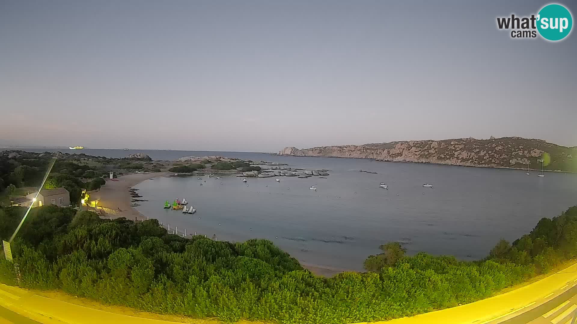 Webcam Rena di Levante – Vue en direct depuis Capo Testa