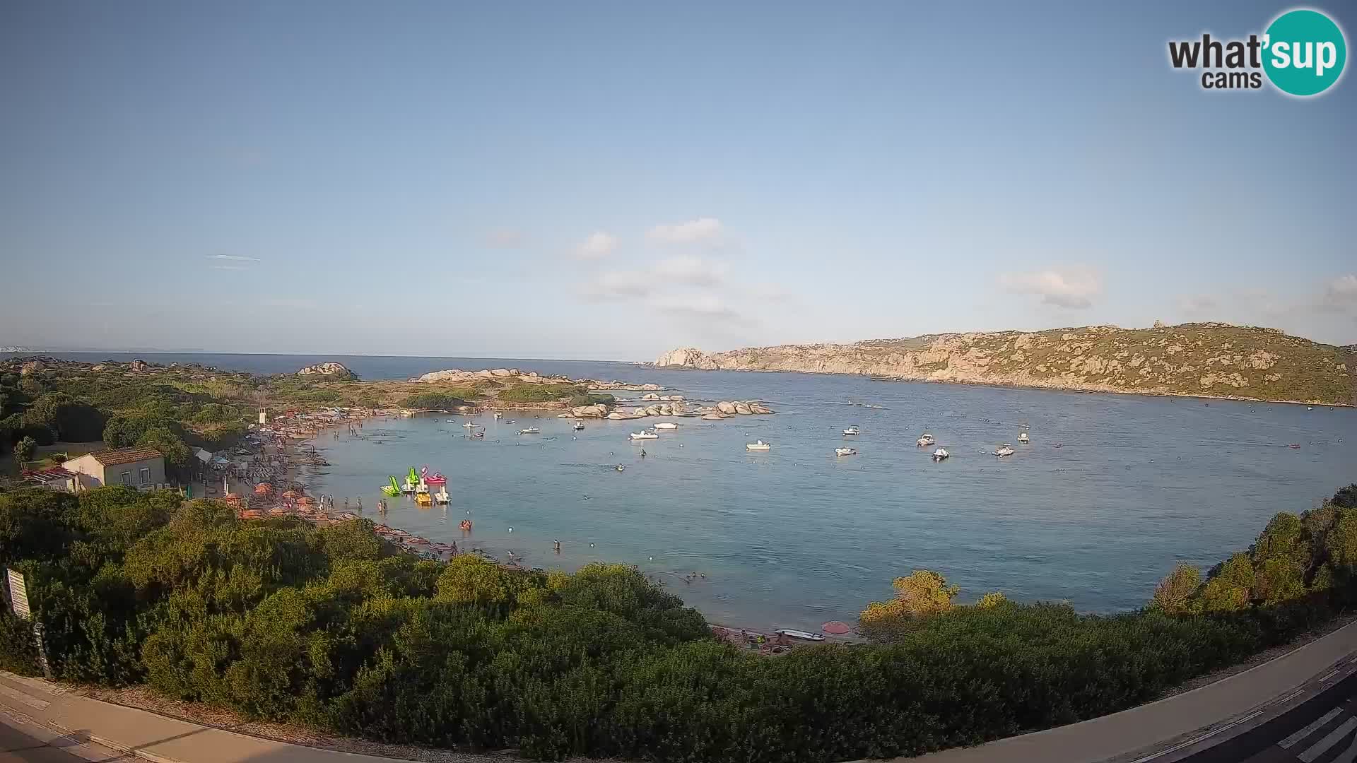 Webcam Rena di Levante – Live View from Capo Testa