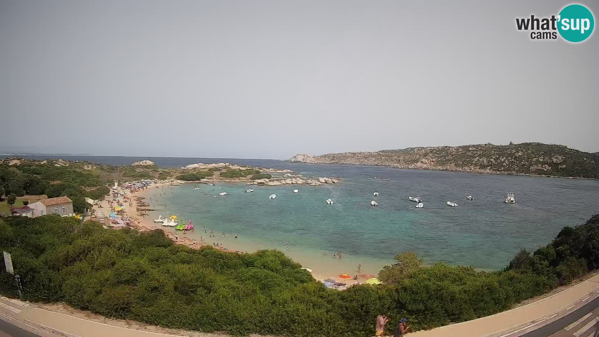 Webcam Rena di Levante – Live View from Capo Testa