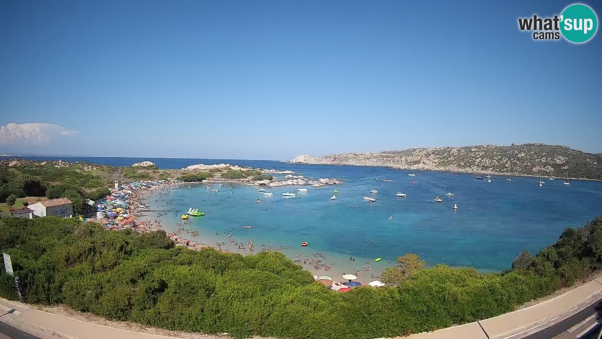 Webcam Rena di Levante – Vue en direct depuis Capo Testa