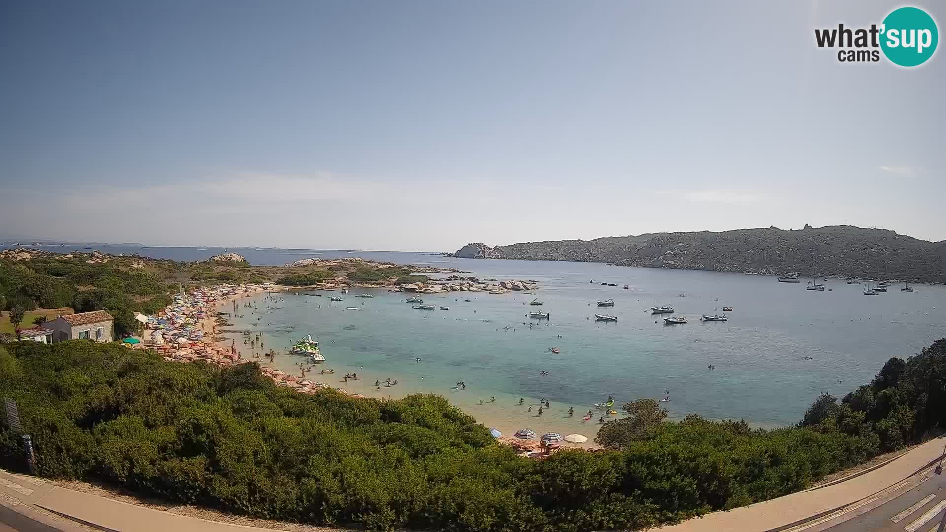 Spletna kamera Rena di Levante – Pogled v živo na Capo Testa