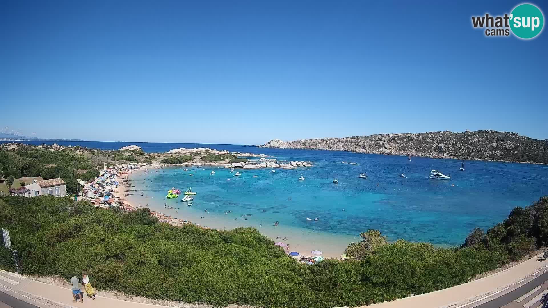 Webcam Rena di Levante – Live View from Capo Testa
