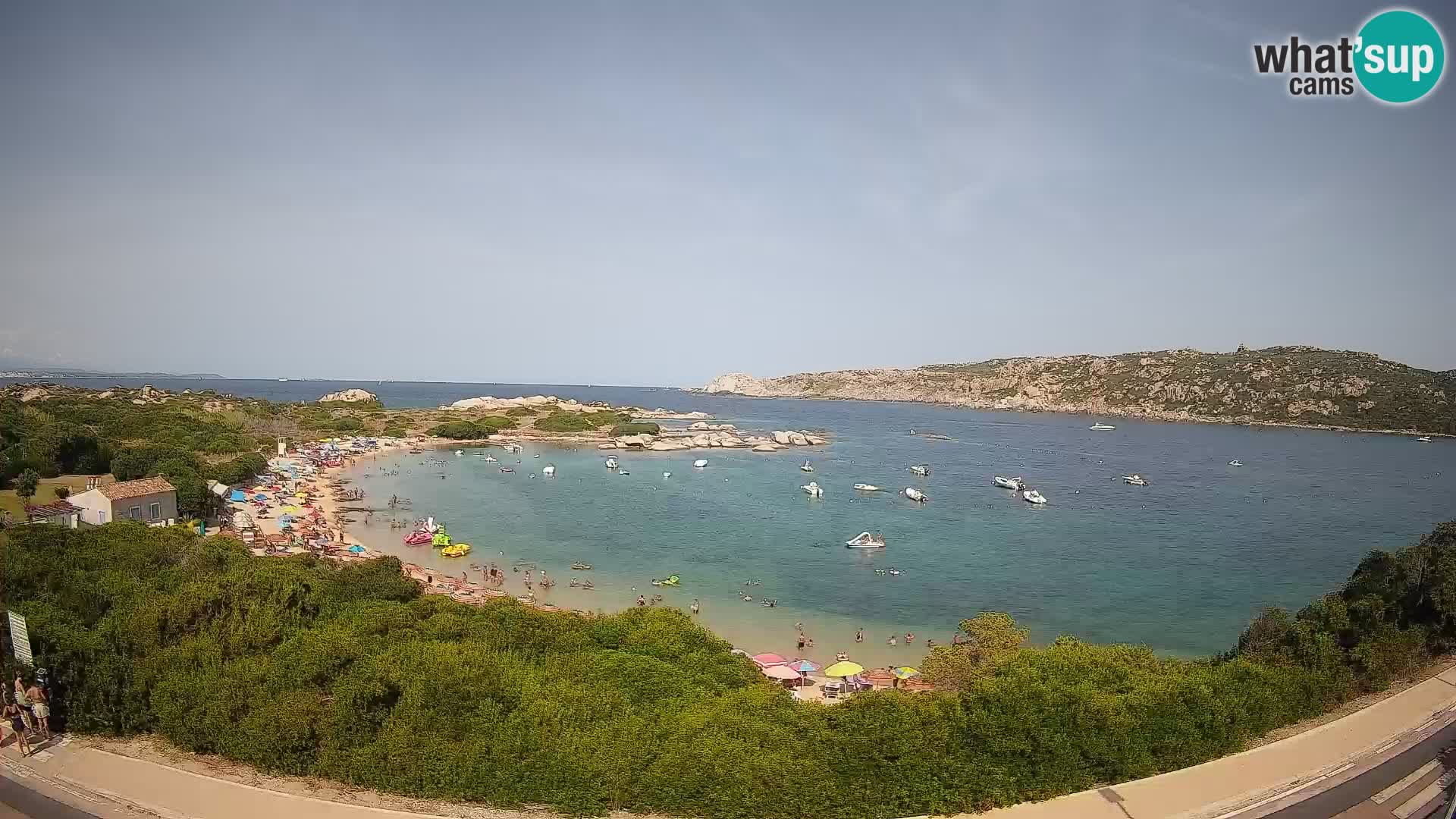 Webcam Rena di Levante – Vue en direct depuis Capo Testa