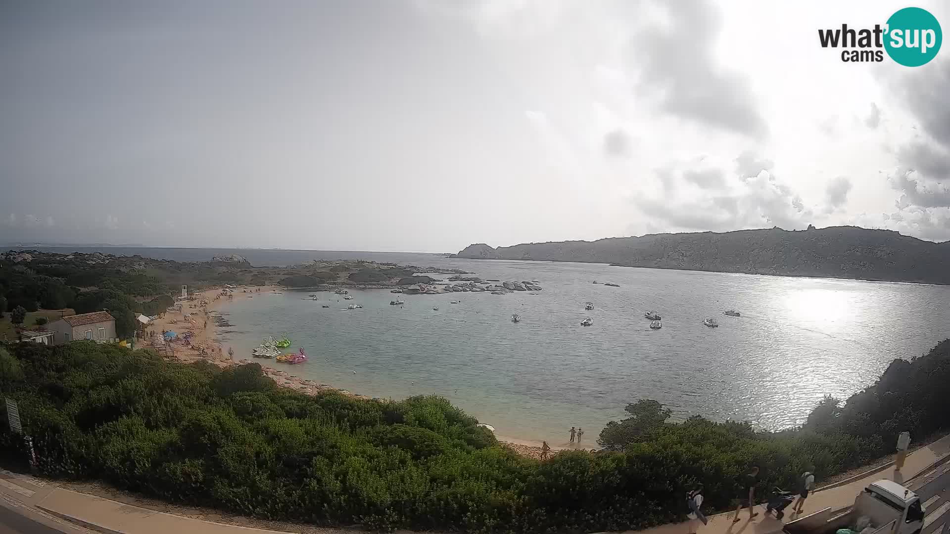 Webcam Rena di Levante – Live View from Capo Testa