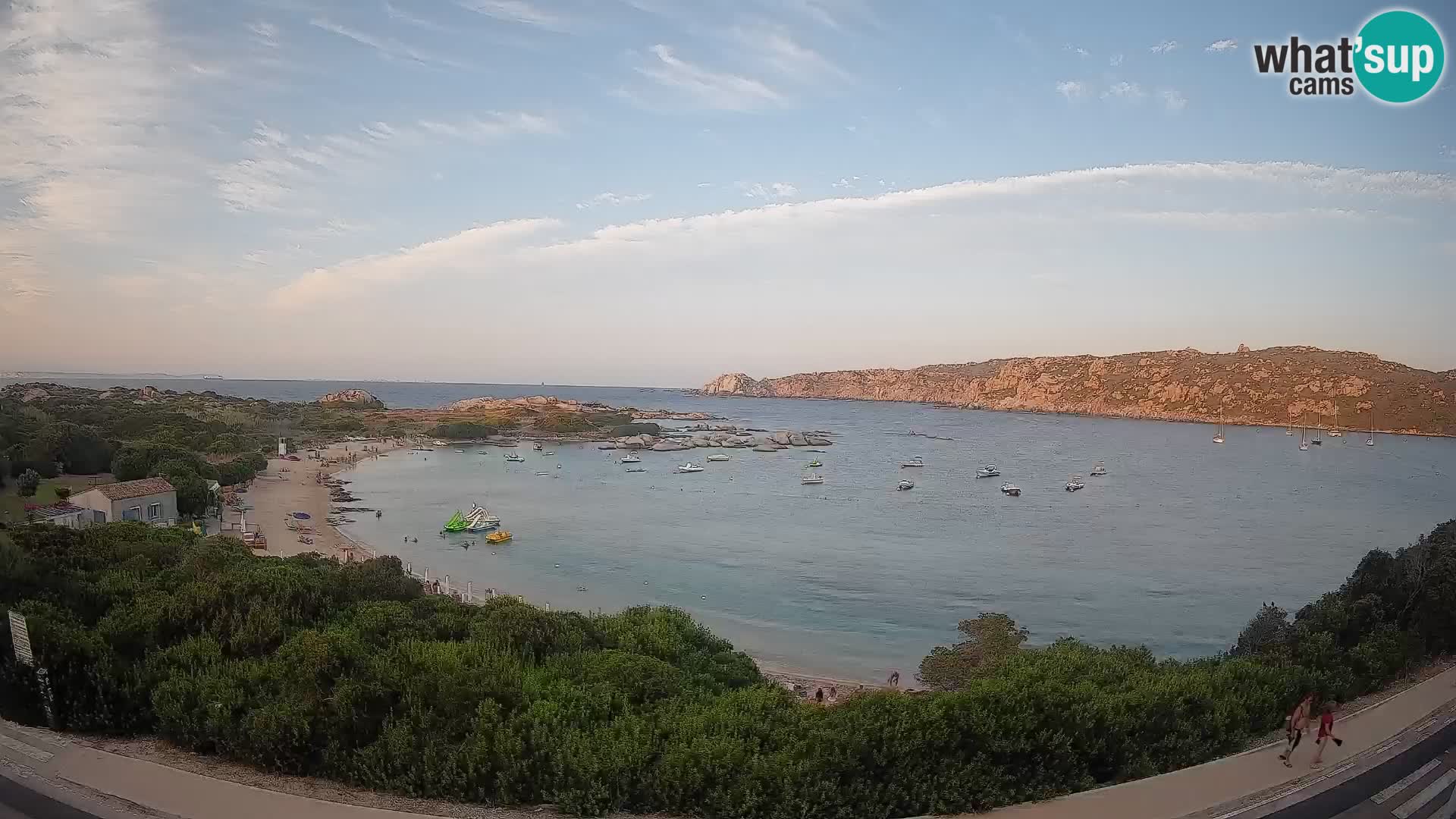Webcam Rena di Levante – Live View from Capo Testa