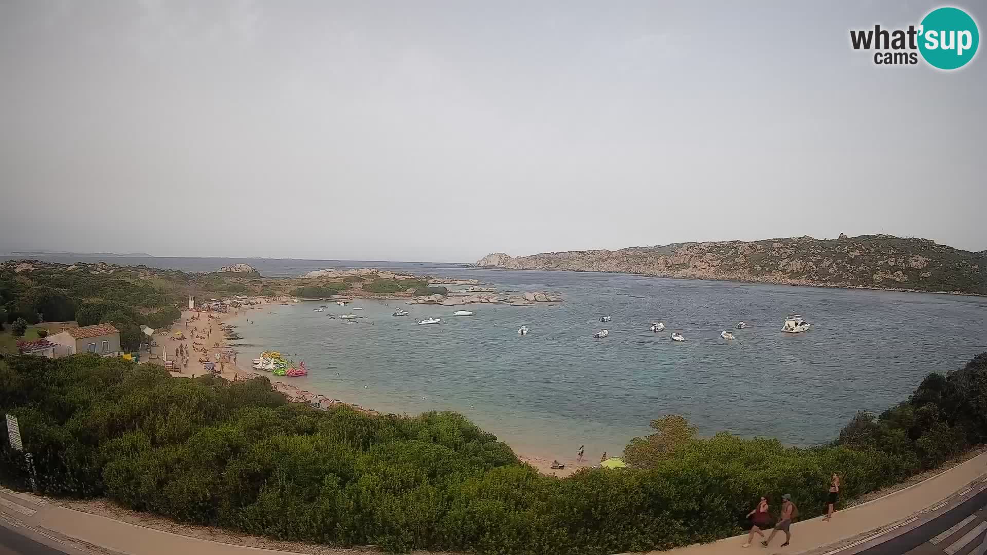 Spletna kamera Rena di Levante – Pogled v živo na Capo Testa