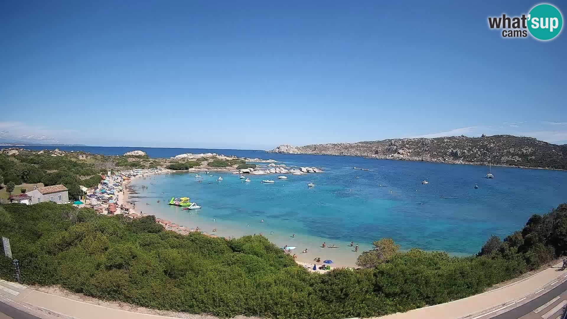 Spletna kamera Rena di Levante – Pogled v živo na Capo Testa
