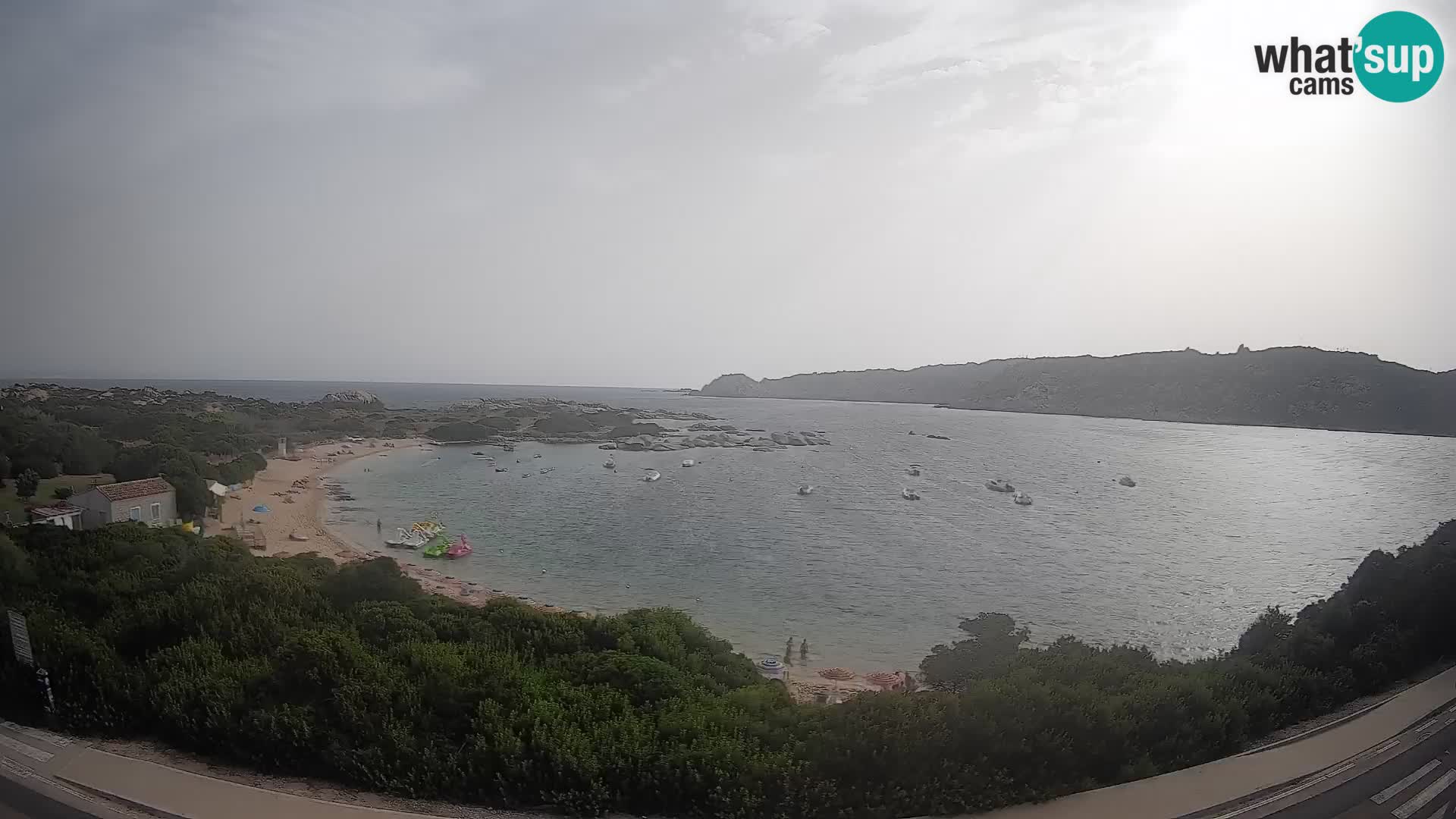 Spletna kamera Rena di Levante – Pogled v živo na Capo Testa