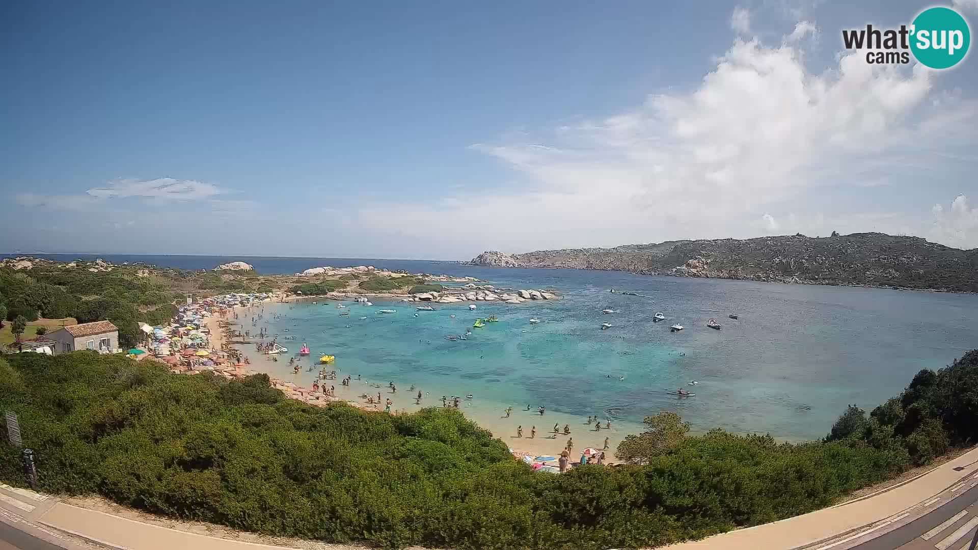 Webcam Rena di Levante – Vue en direct depuis Capo Testa
