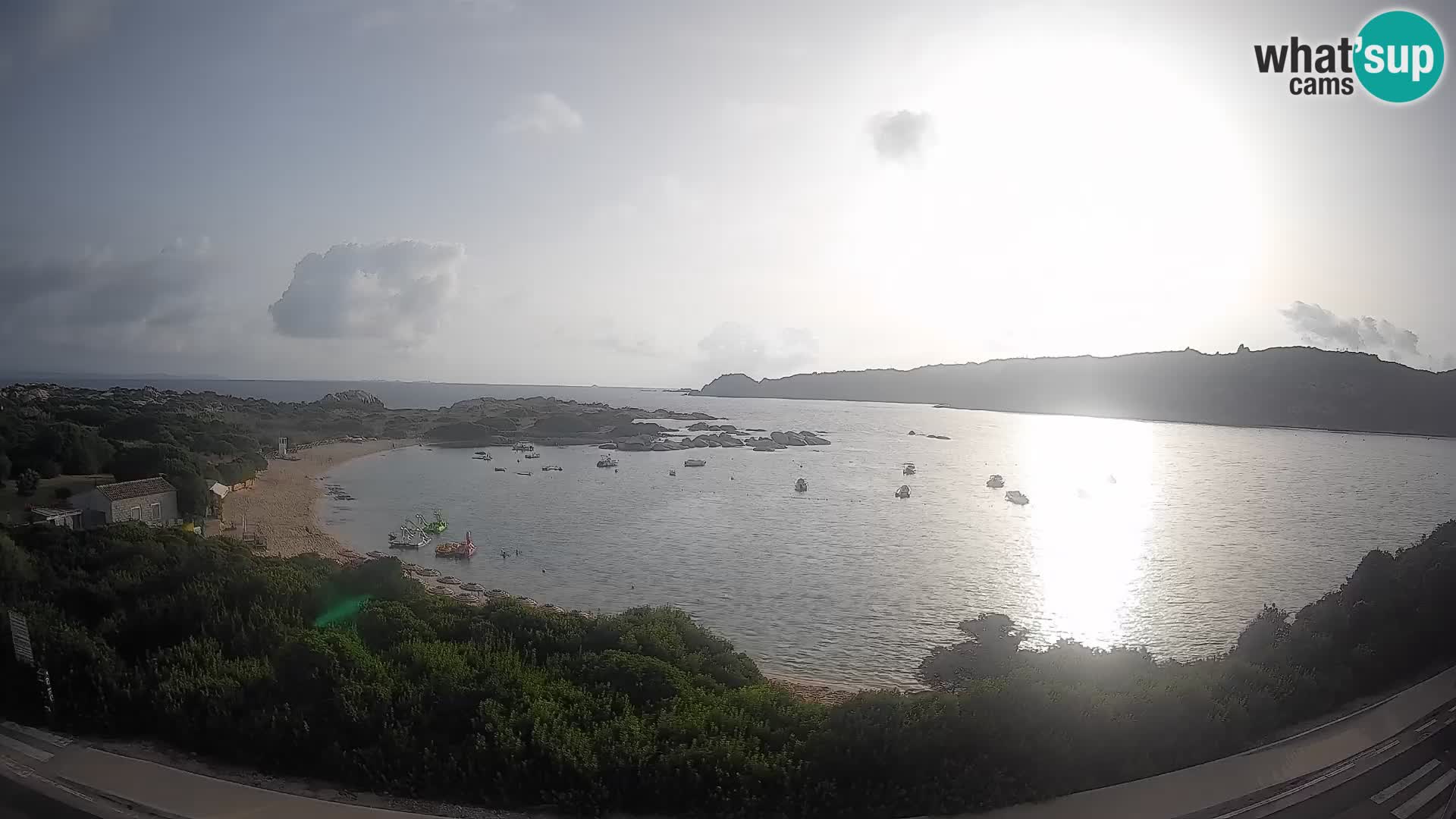 Webcam Rena di Levante – Live View from Capo Testa