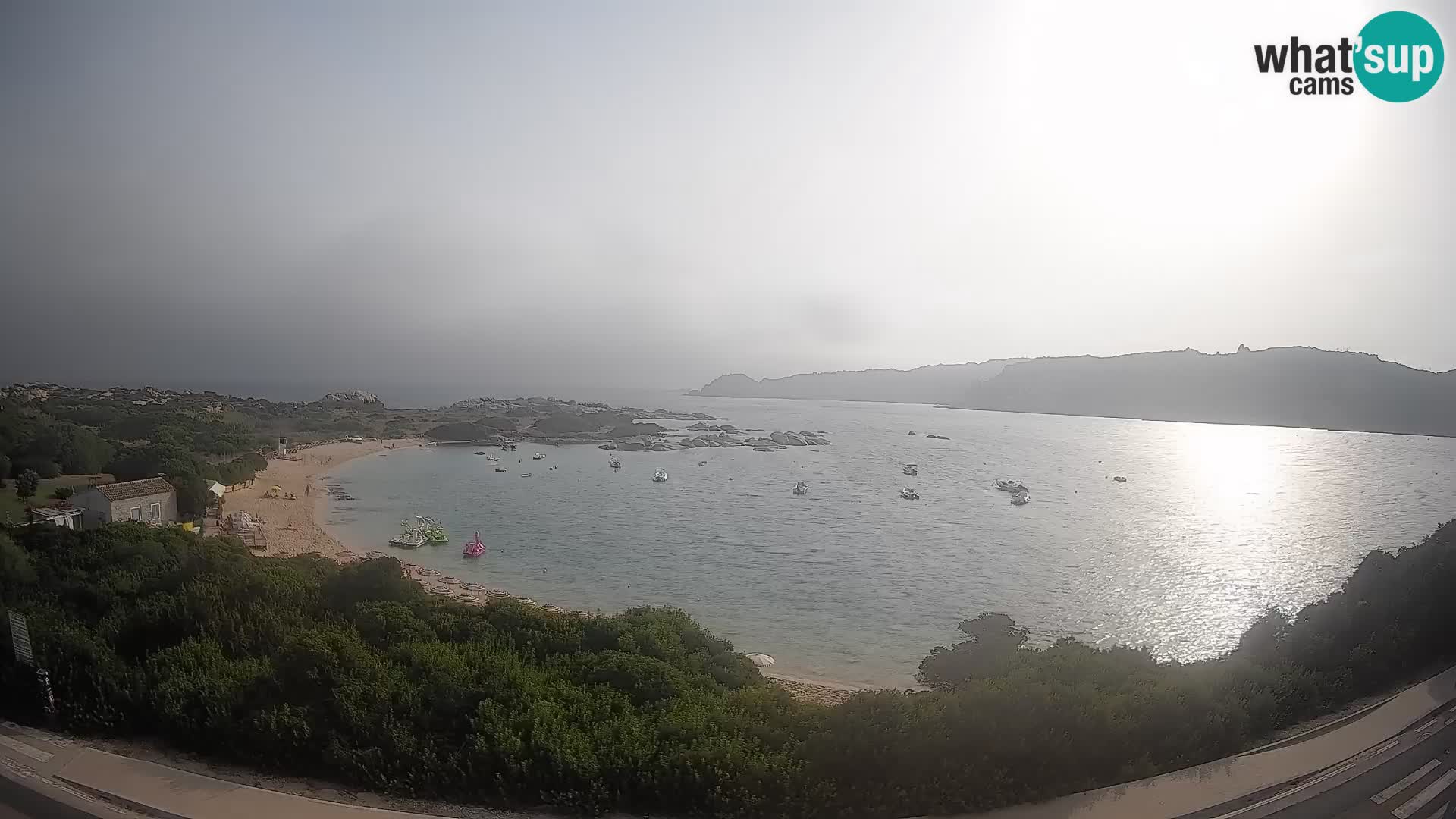Webcam Rena di Levante – Live View from Capo Testa