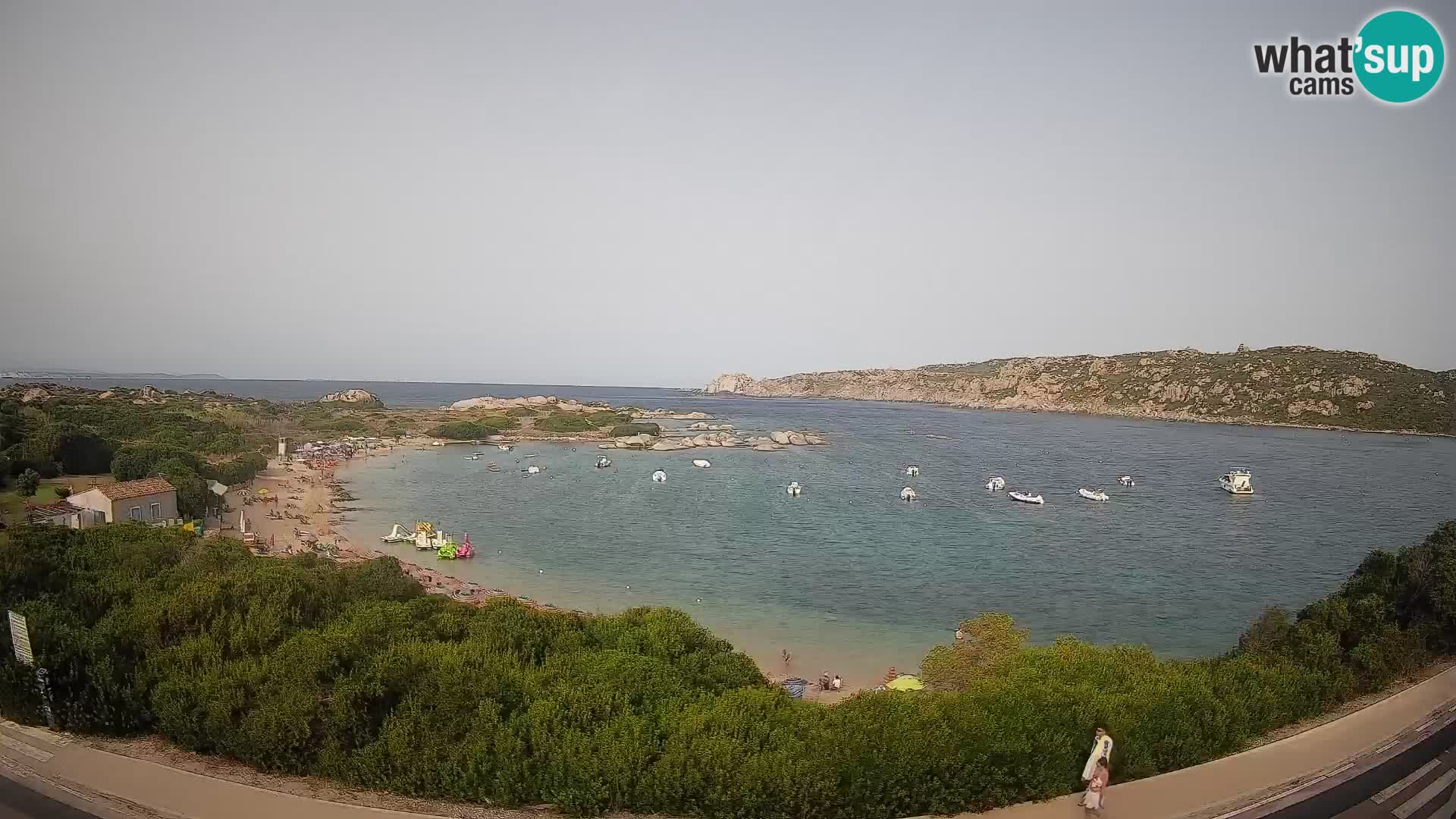 Webcam Rena di Levante – Live View from Capo Testa