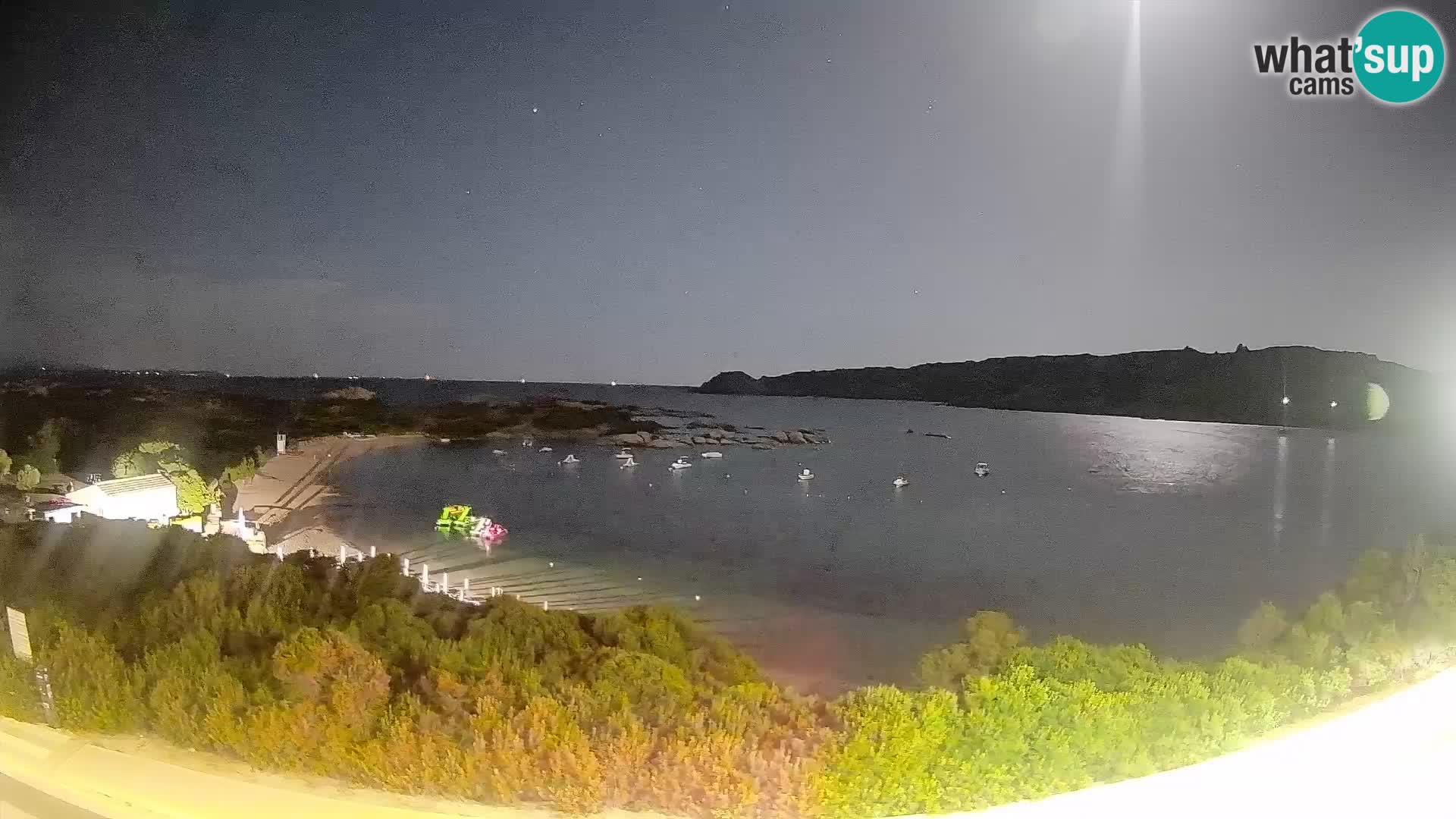 Spletna kamera Rena di Levante – Pogled v živo na Capo Testa