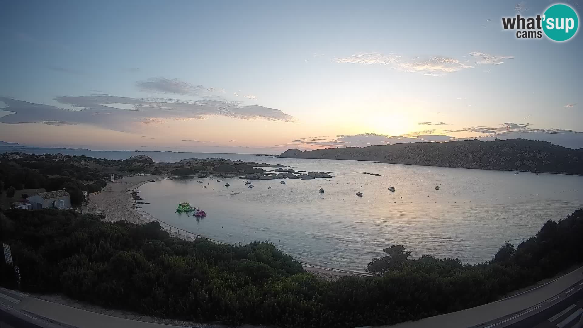 Webcam Rena di Levante – Live View from Capo Testa