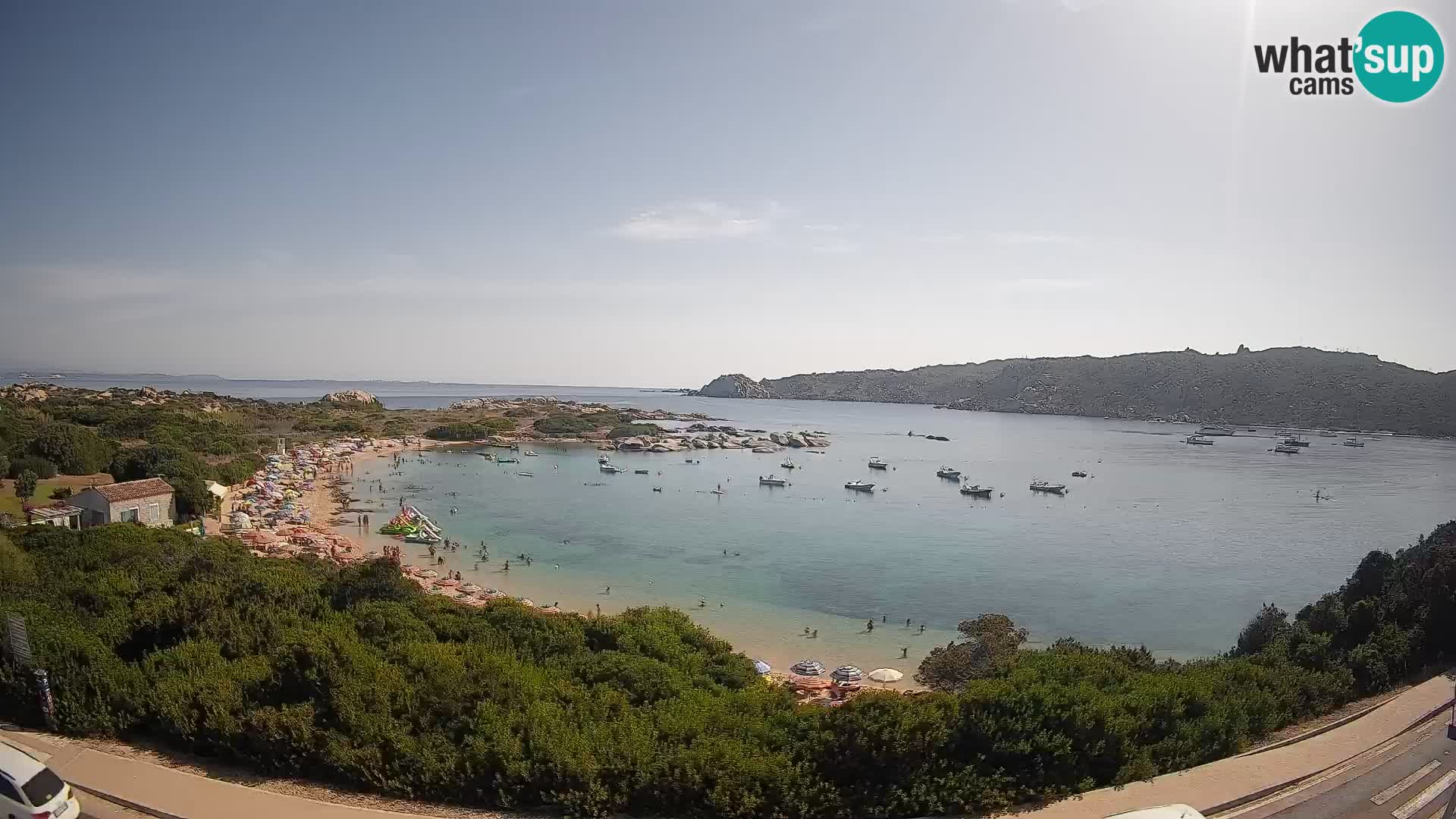 Webcam Rena di Levante – Live View from Capo Testa