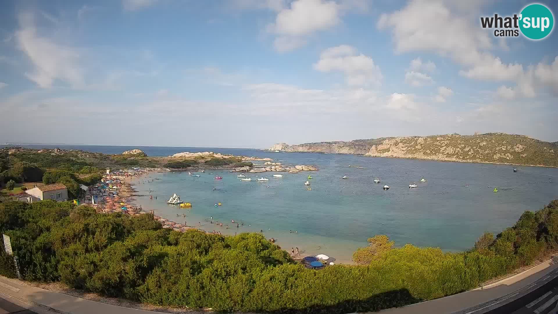 Webcam Rena di Levante – Vue en direct depuis Capo Testa