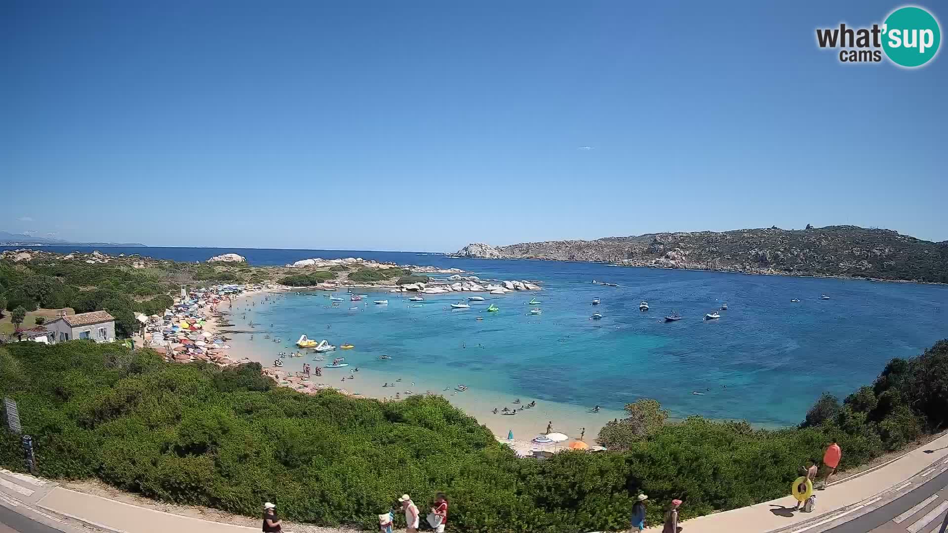 Webcam Rena di Levante – Vue en direct depuis Capo Testa