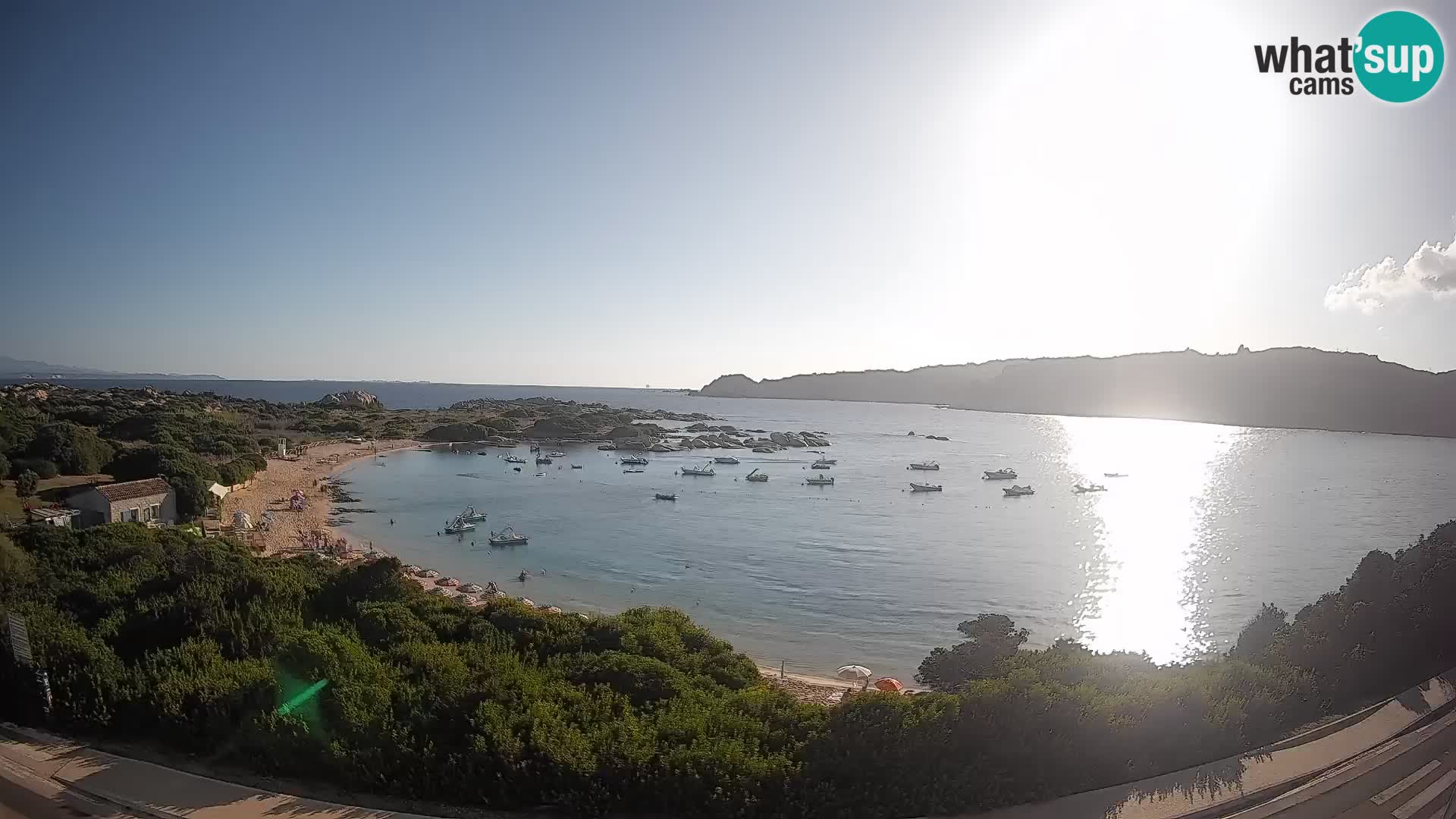 Webcam Rena di Levante – Live View from Capo Testa