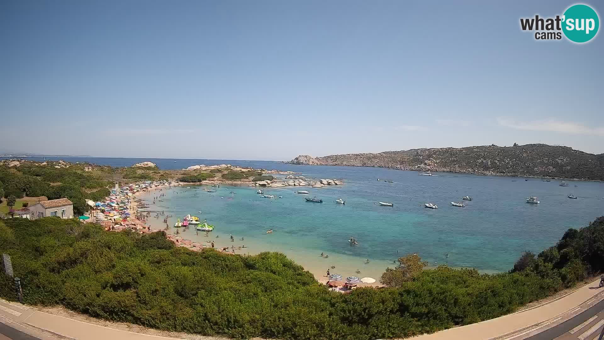 Webcam Rena di Levante – Vue en direct depuis Capo Testa