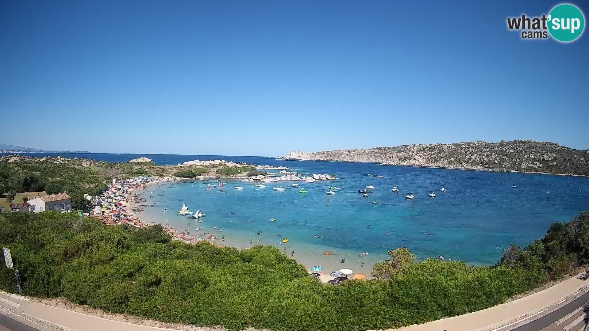 Webcam Rena di Levante – Vue en direct depuis Capo Testa