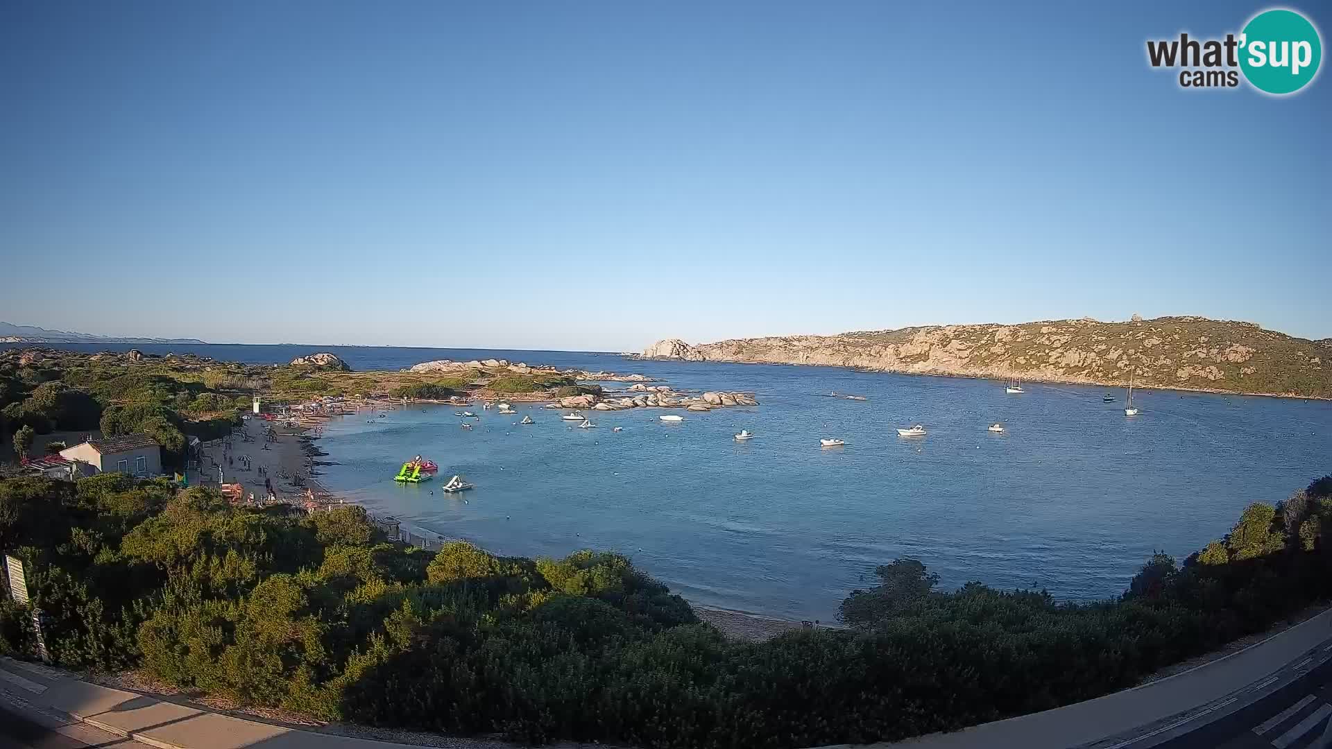 Webcam Rena di Levante – Live View from Capo Testa