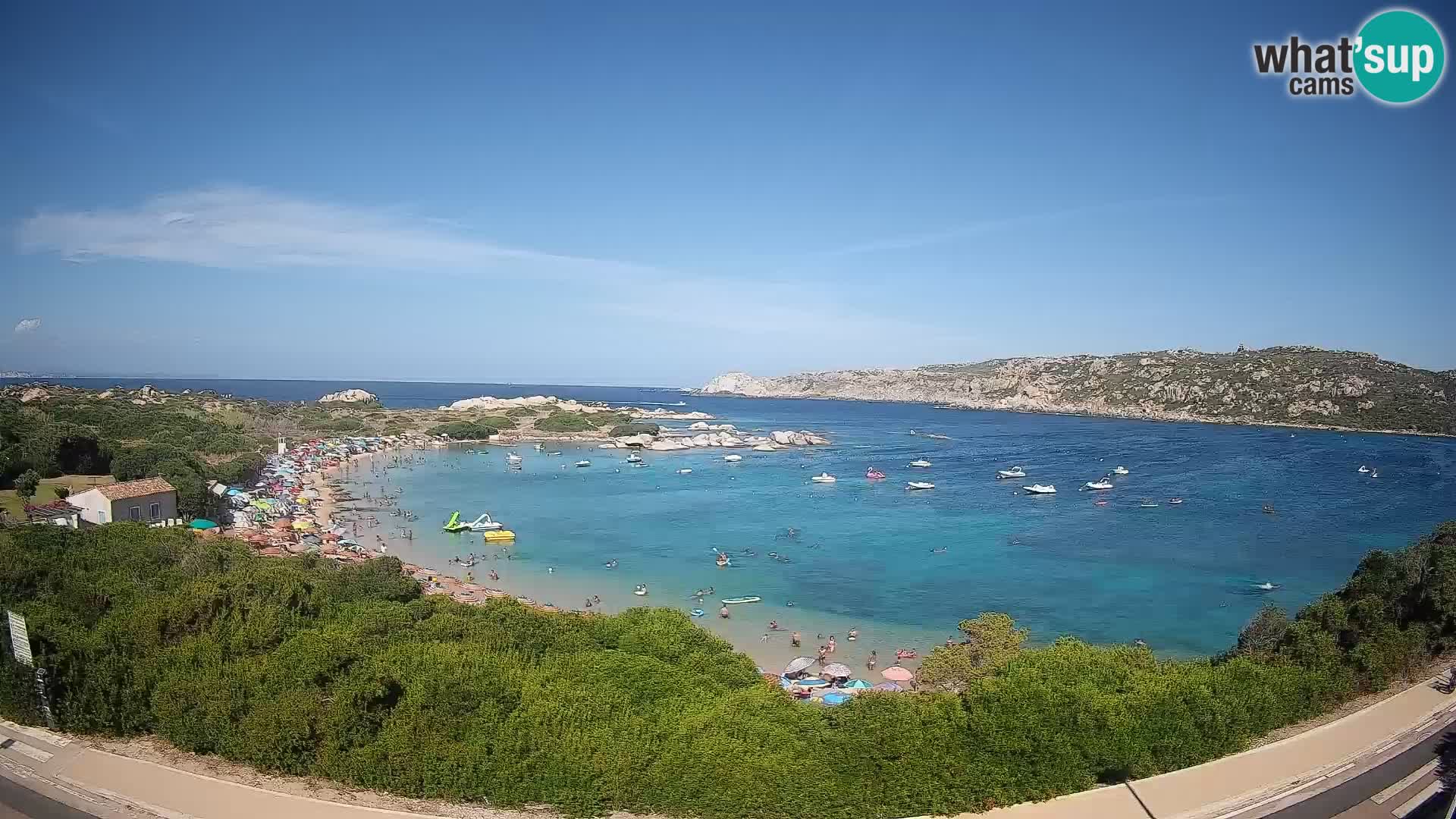 Webcam Rena di Levante – Vista live da Capo Testa