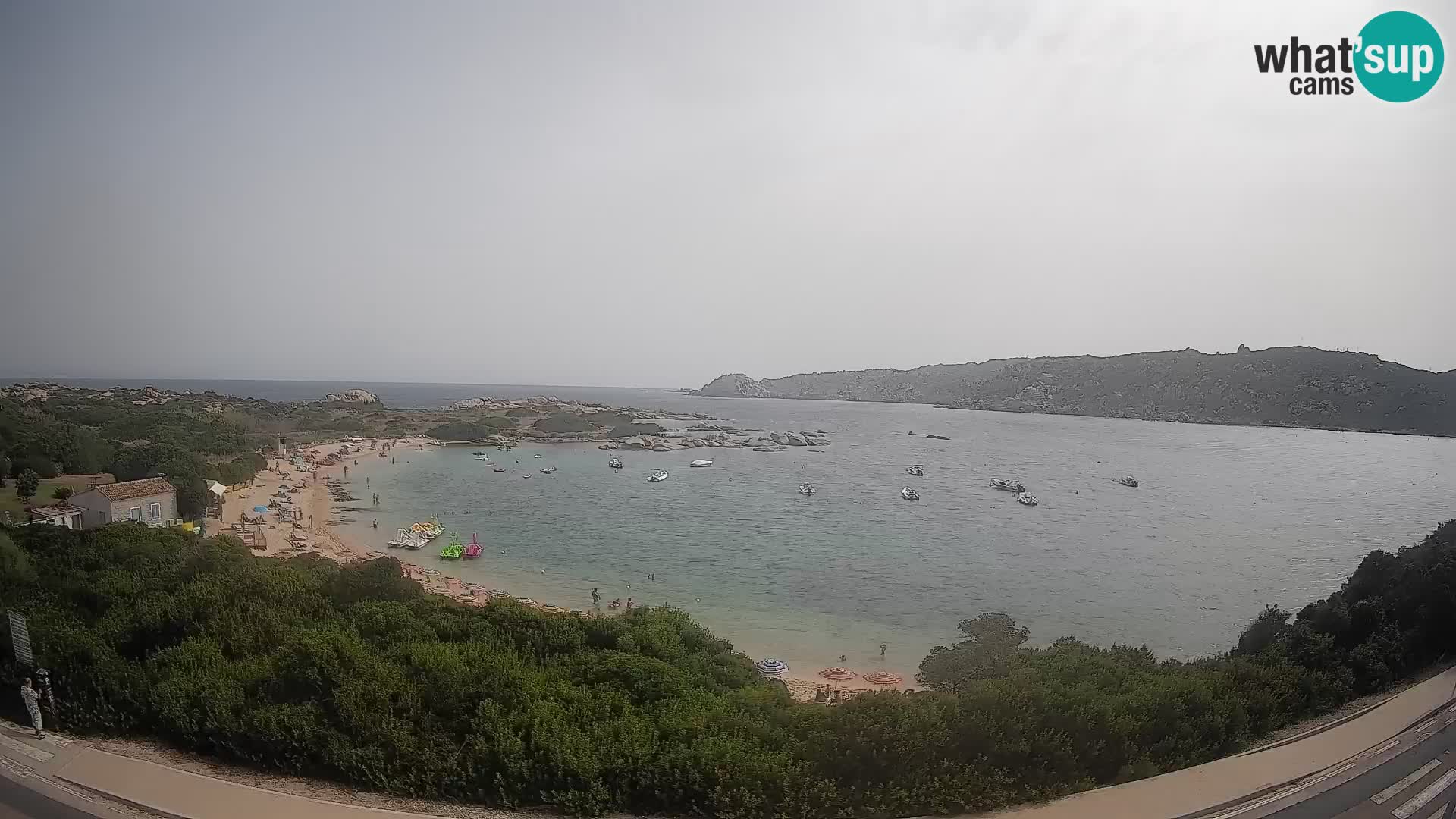 Spletna kamera Rena di Levante – Pogled v živo na Capo Testa