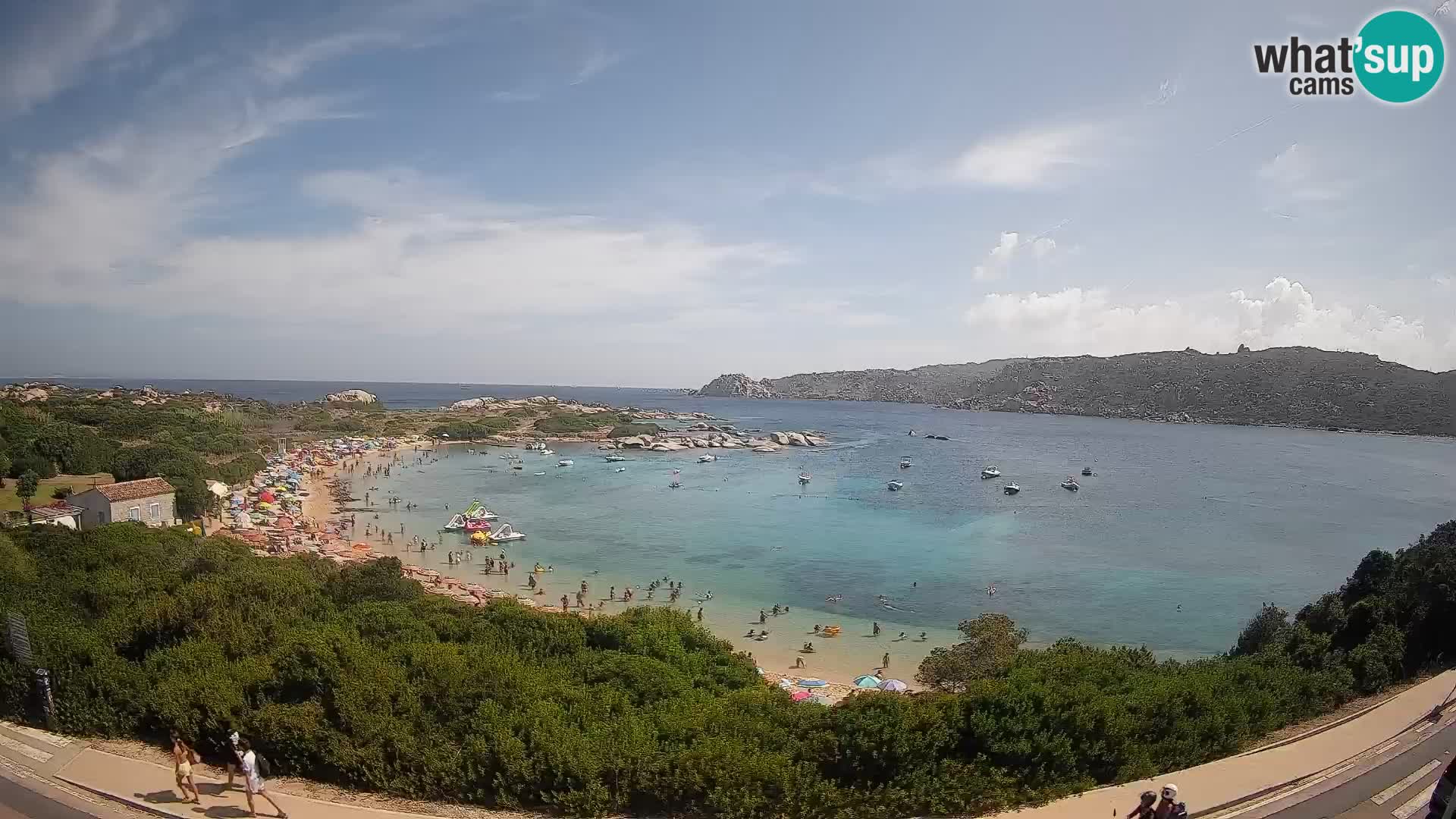 Spletna kamera Rena di Levante – Pogled v živo na Capo Testa