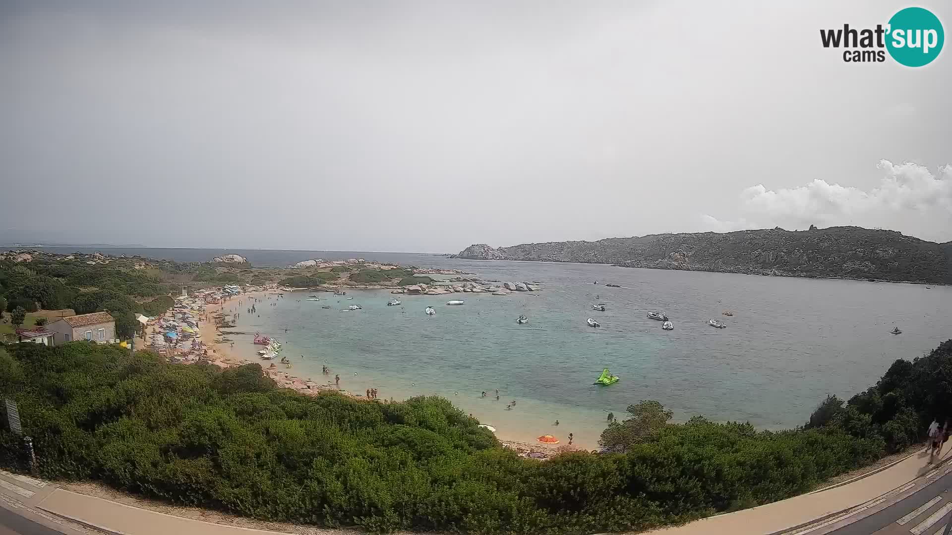 Webcam Rena di Levante – Live View from Capo Testa