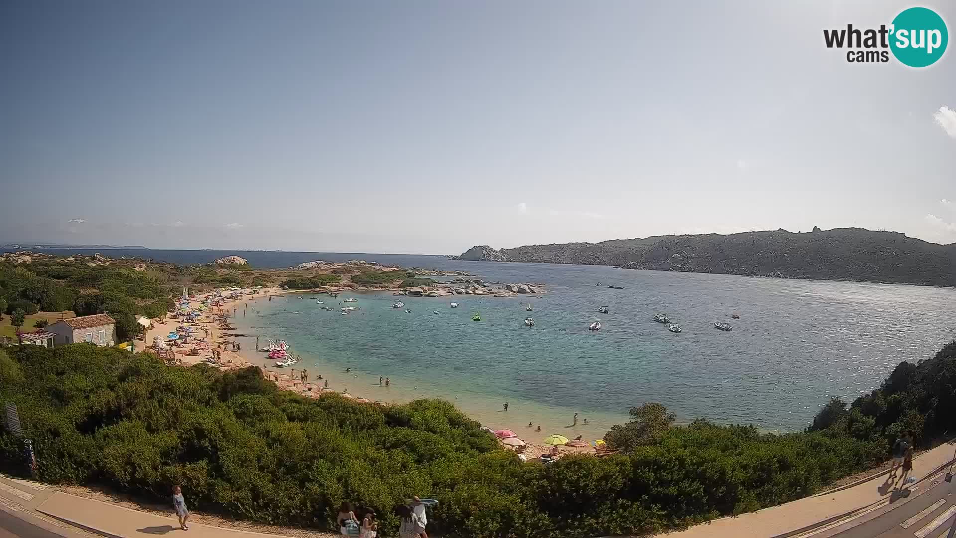 Web kamera Rena di Levante – Pogled uživo s Capo Testa