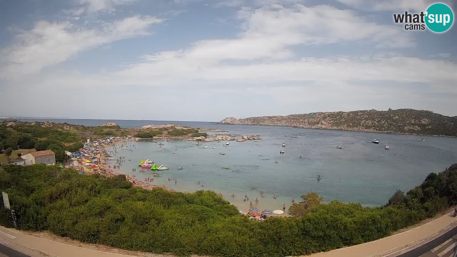 Webcam Rena di Levante – Vista live da Capo Testa