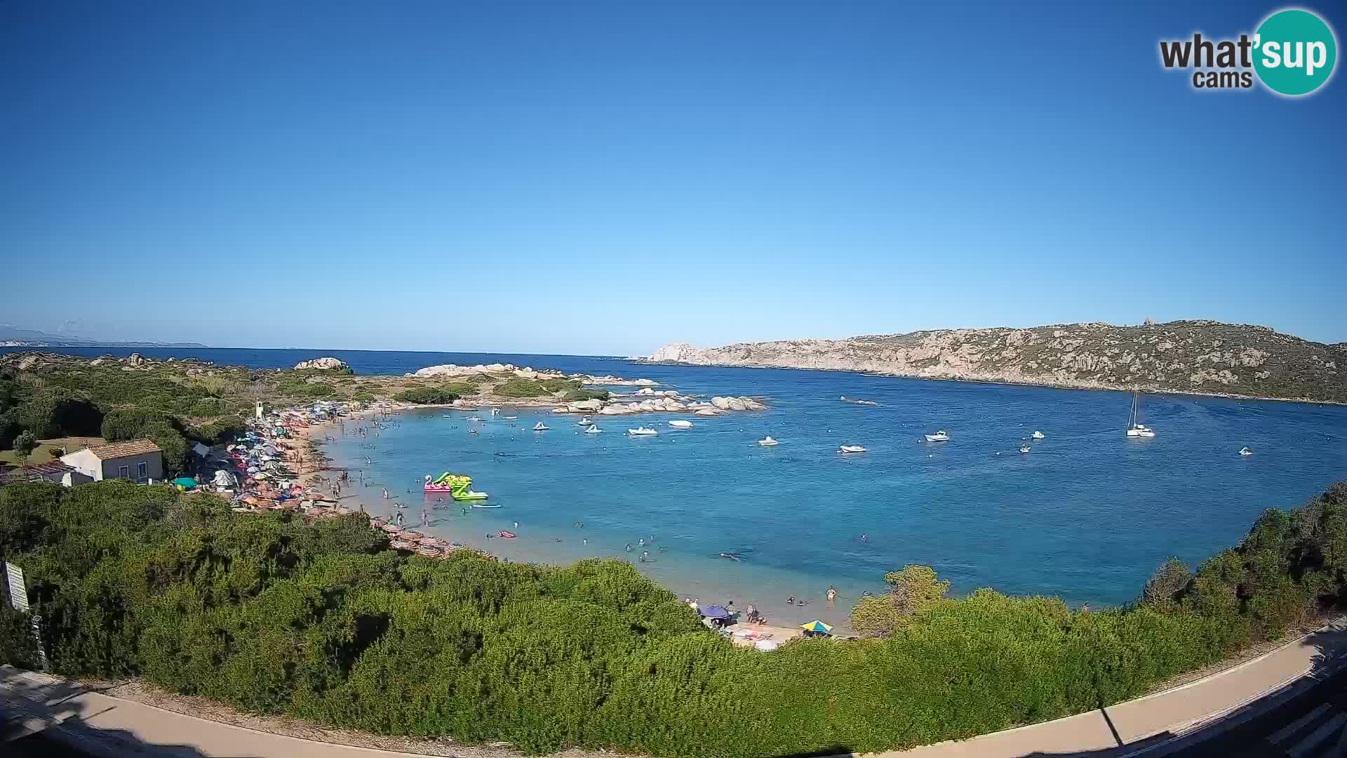 Webcam Rena di Levante – Vista live da Capo Testa