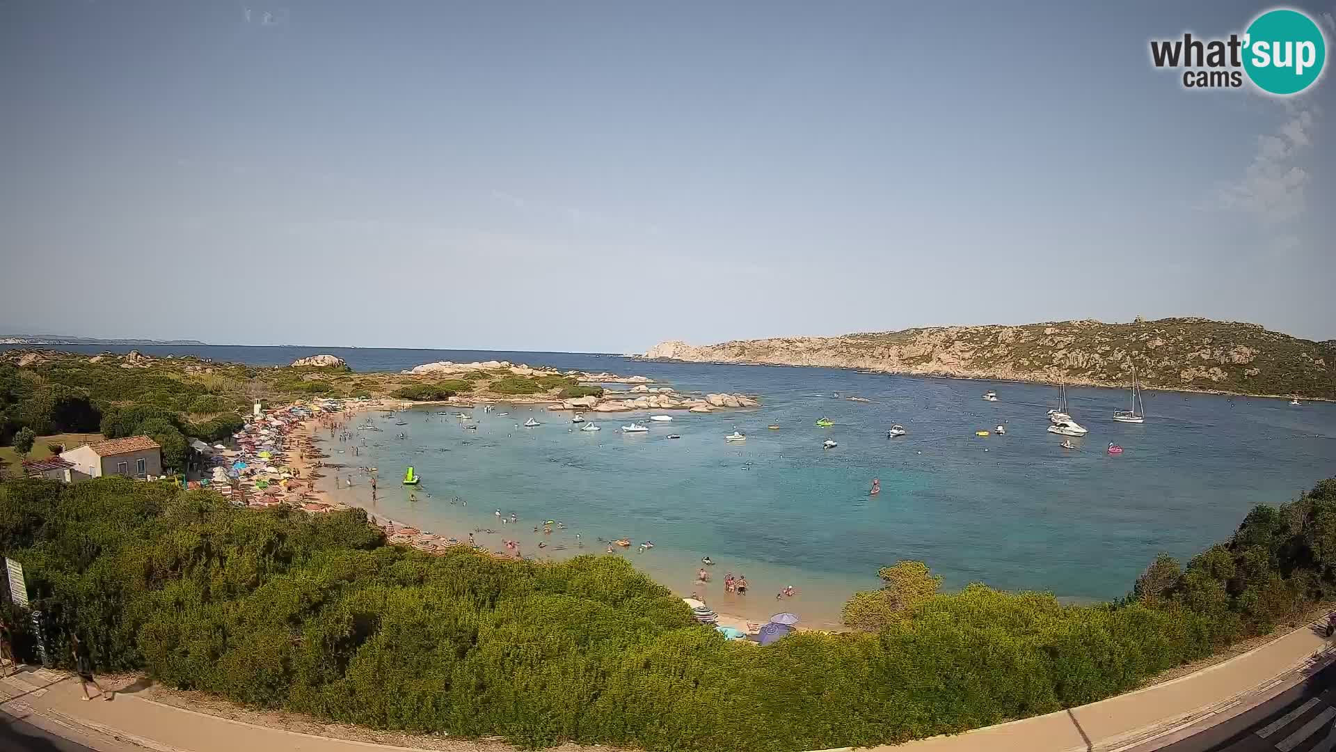 Webcam Rena di Levante – Vue en direct depuis Capo Testa