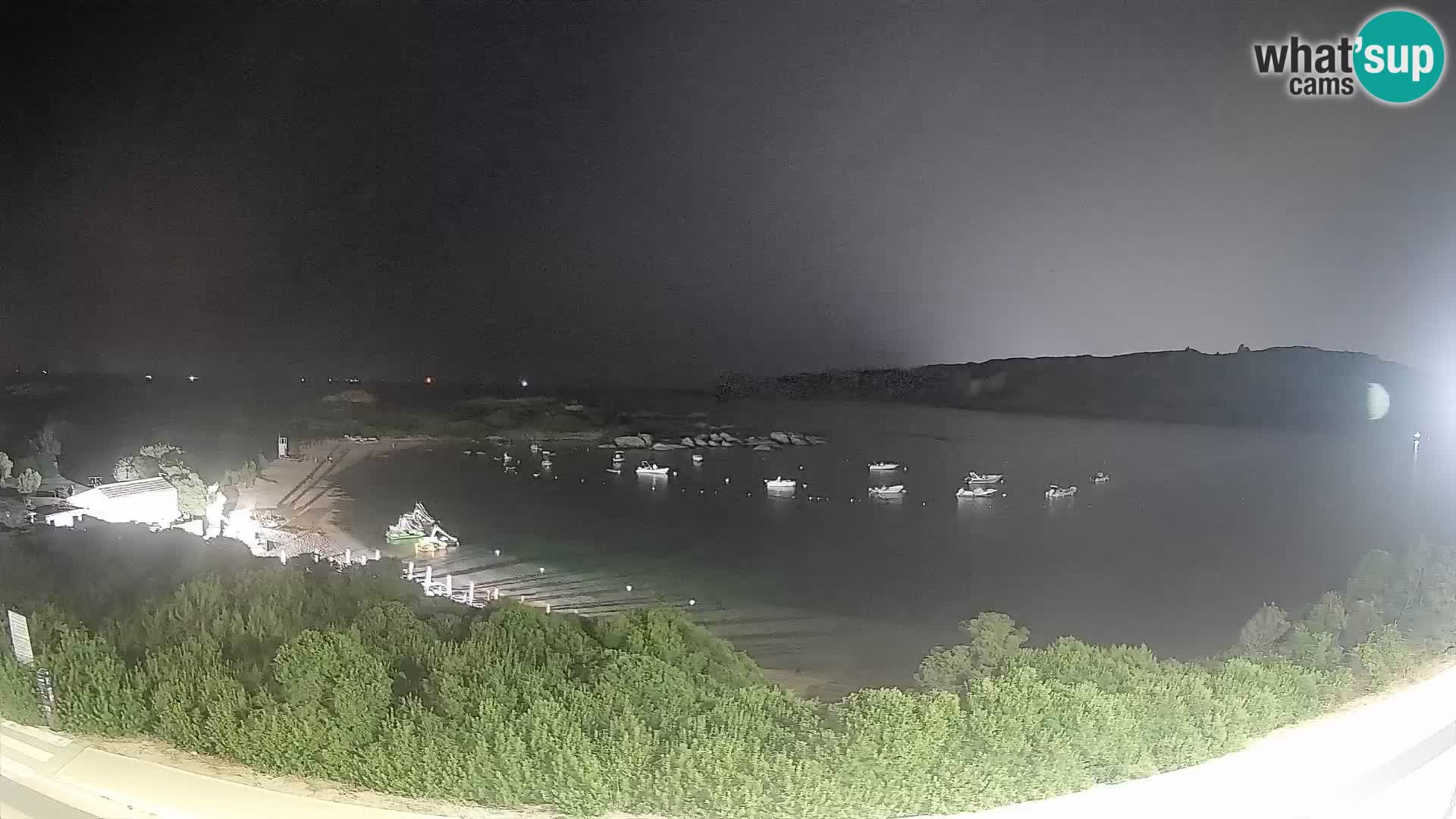 Spletna kamera Rena di Levante – Pogled v živo na Capo Testa