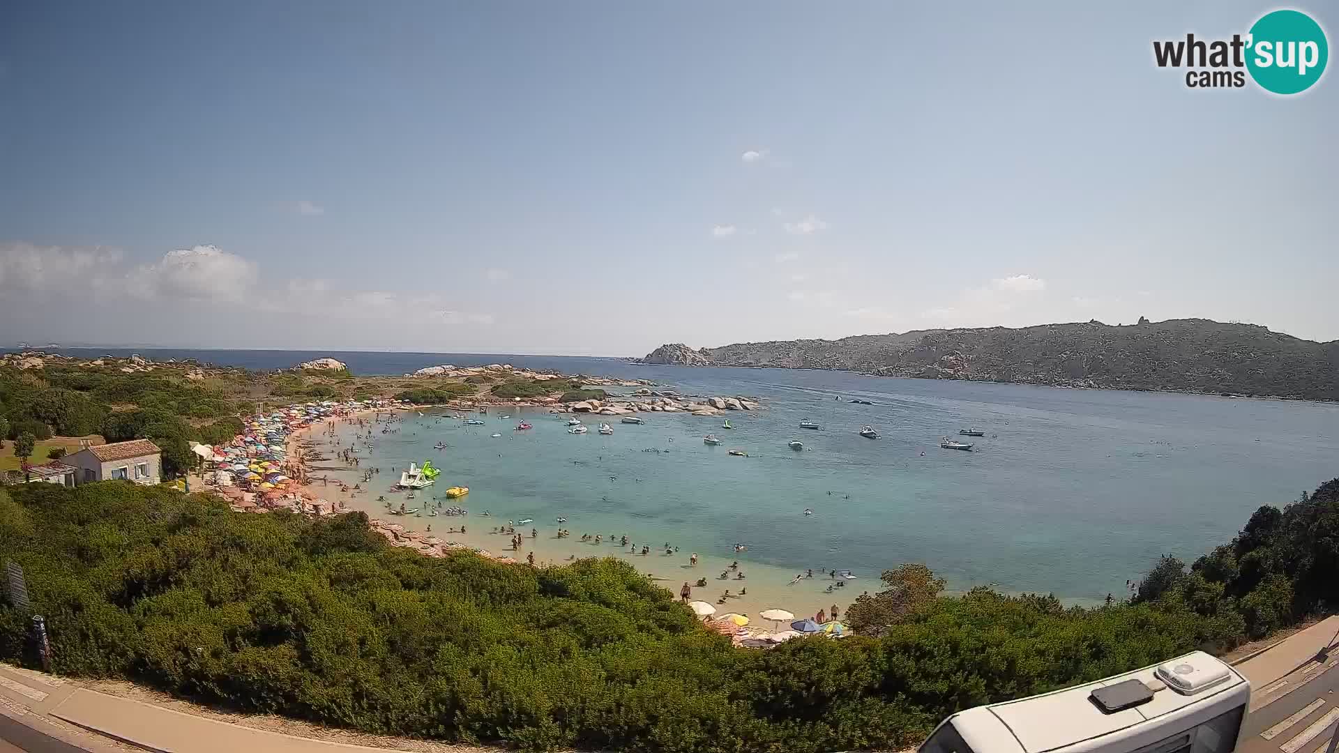 Webcam Rena di Levante – Vista live da Capo Testa