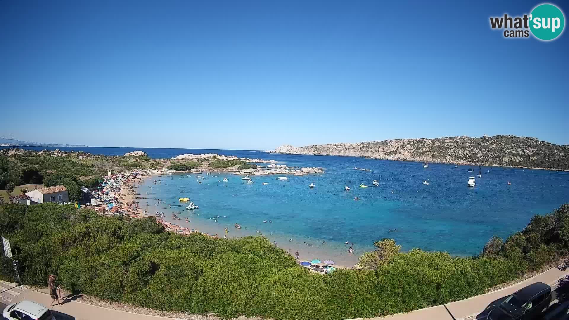Spletna kamera Rena di Levante – Pogled v živo na Capo Testa
