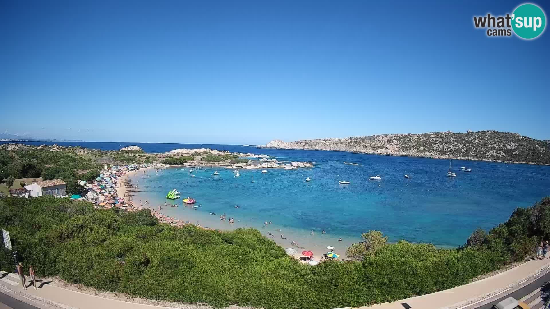 Web kamera Rena di Levante – Pogled uživo s Capo Testa