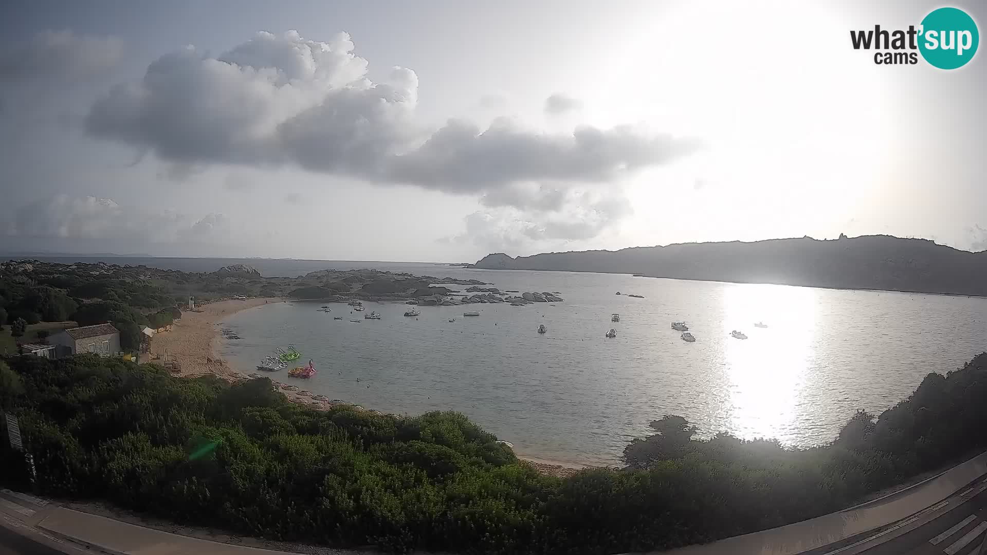 Webcam Rena di Levante – Vue en direct depuis Capo Testa