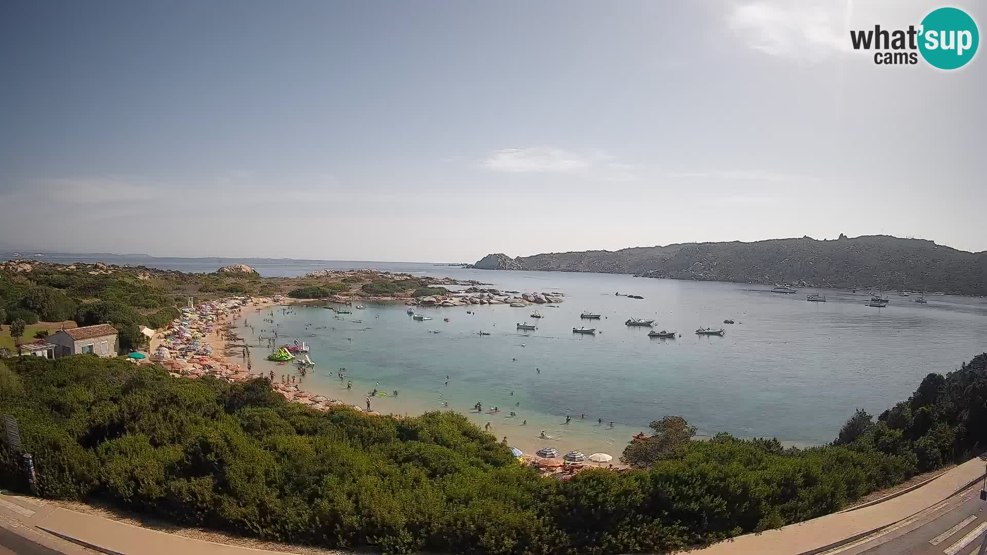 Webcam Rena di Levante – Live View from Capo Testa