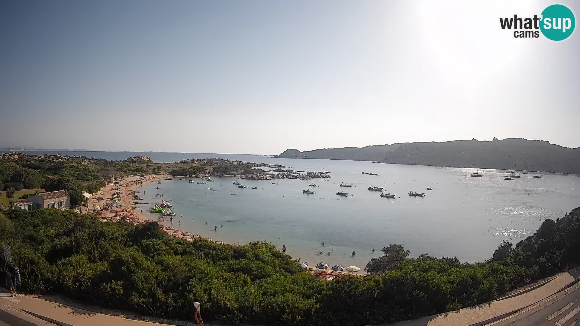 Webcam Rena di Levante – Live View from Capo Testa
