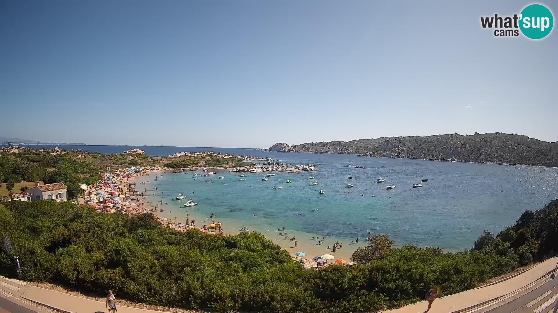 Webcam Rena di Levante – Live View from Capo Testa