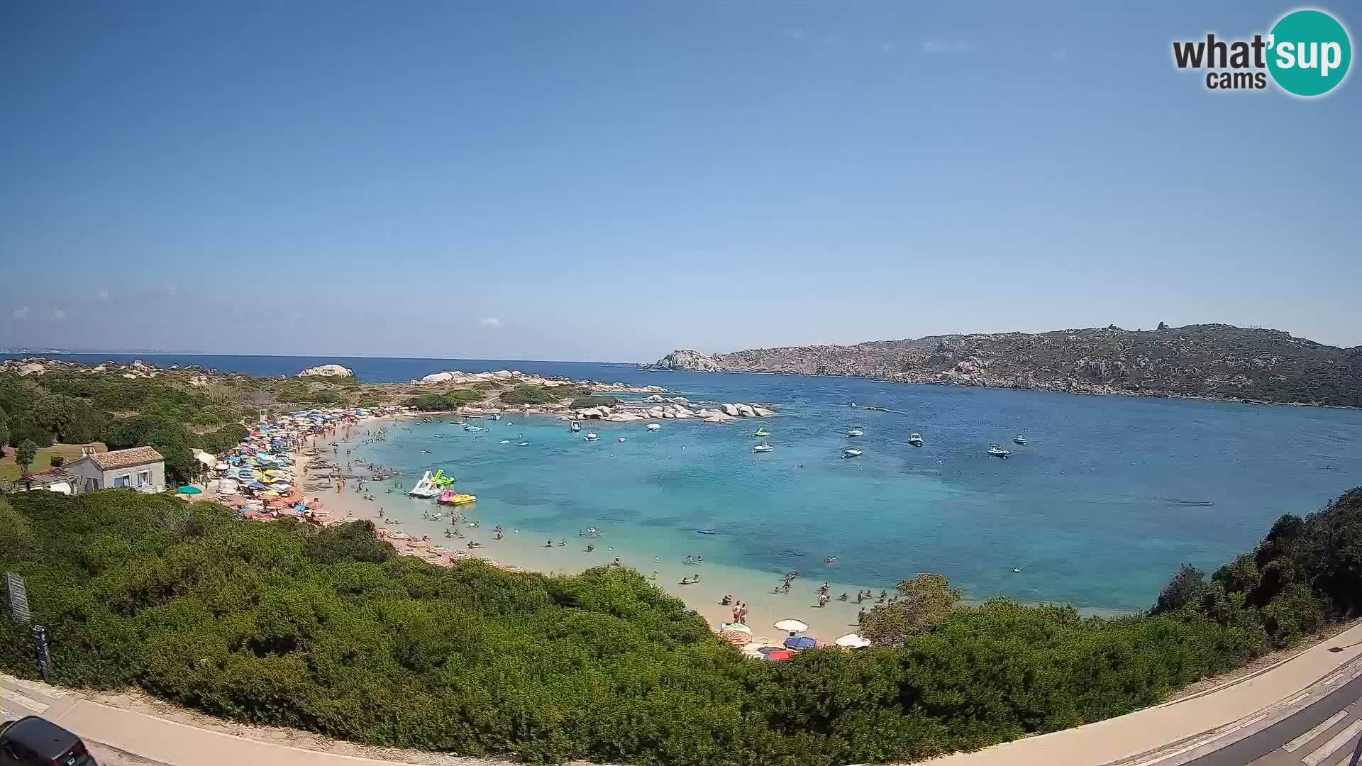 Webcam Rena di Levante – Vue en direct depuis Capo Testa