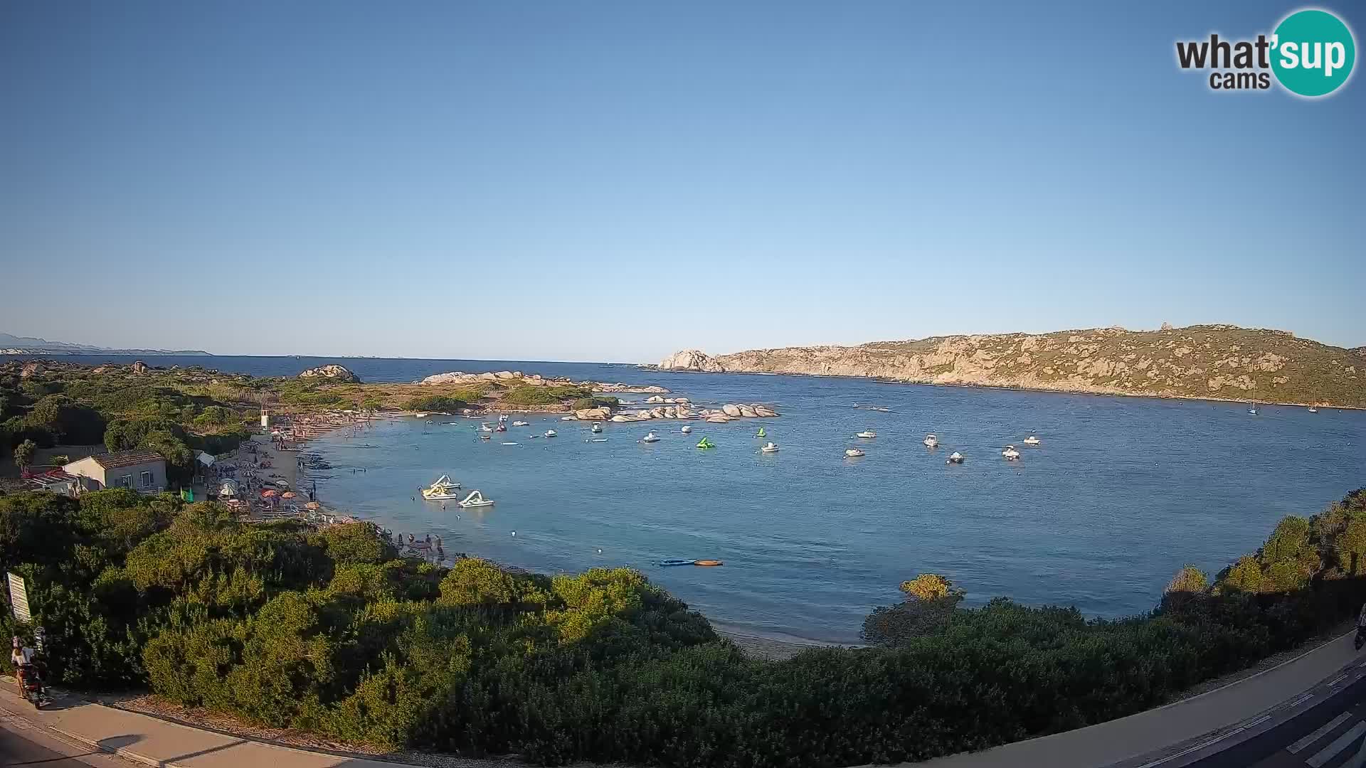 Webcam Rena di Levante – Live View from Capo Testa