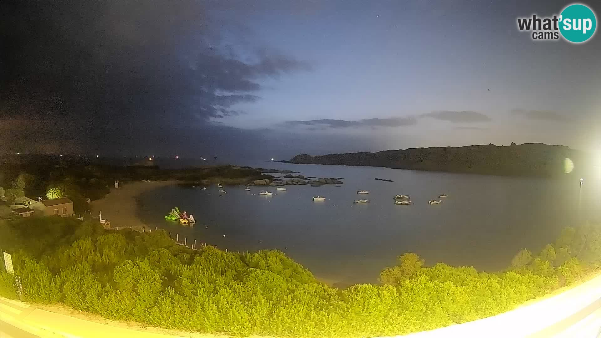 Spletna kamera Rena di Levante – Pogled v živo na Capo Testa