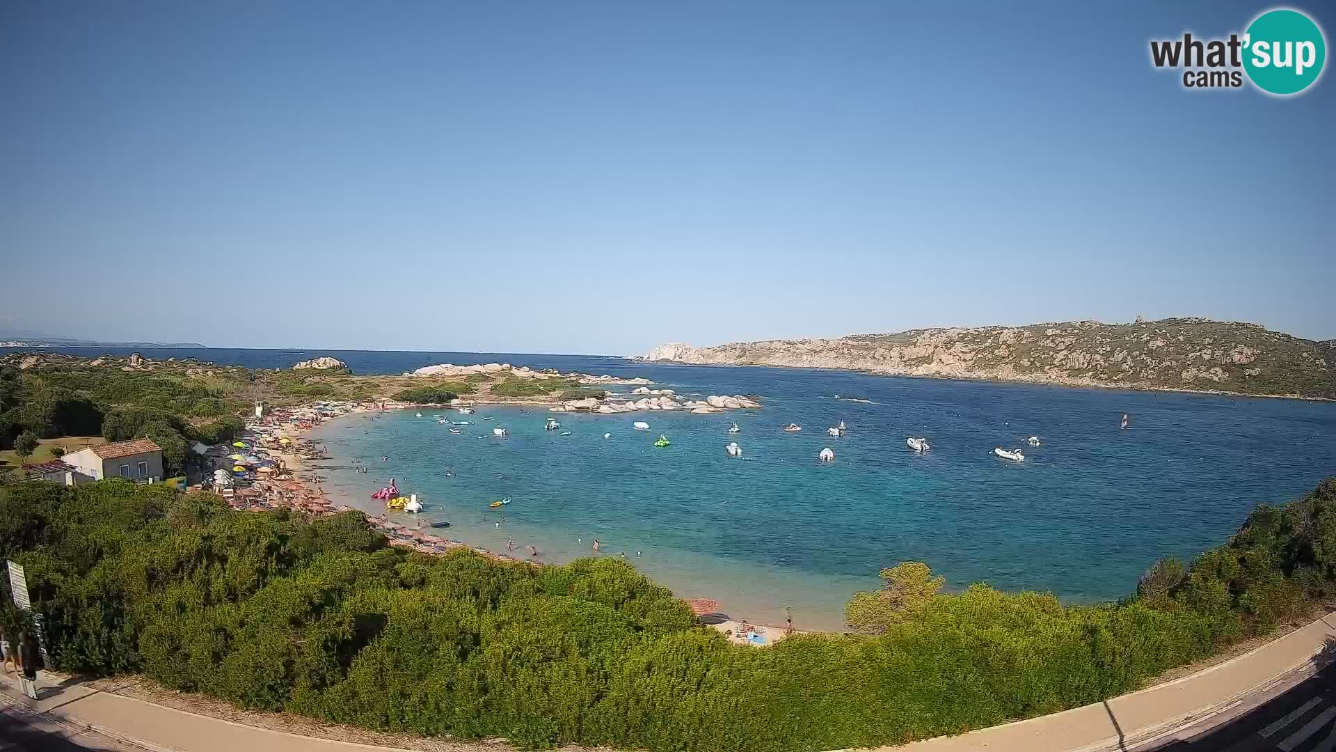 Webcam Rena di Levante – Vista live da Capo Testa