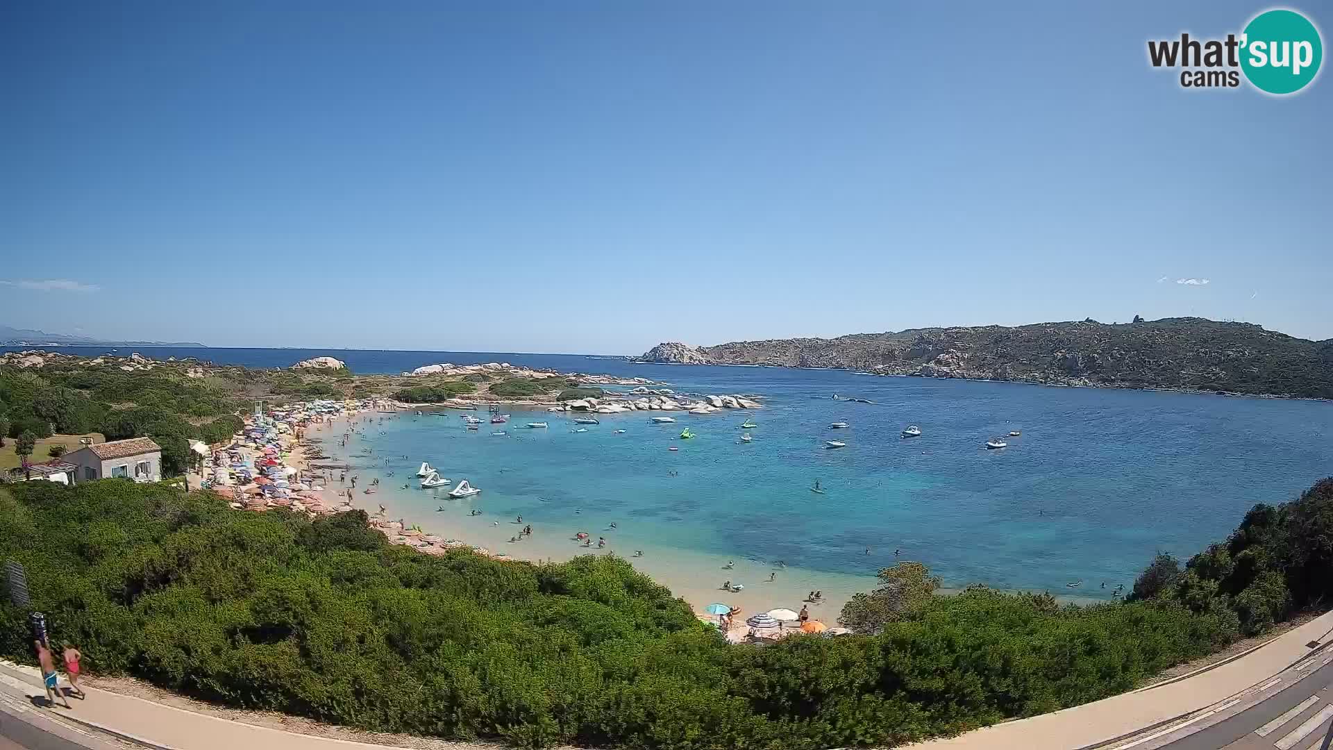 Webcam Rena di Levante – Live View from Capo Testa