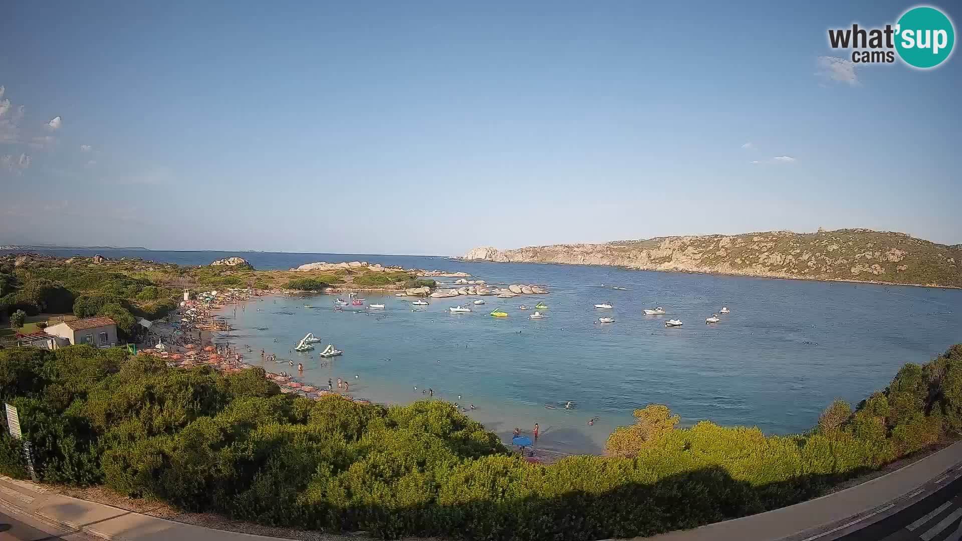 Webcam Rena di Levante – Vue en direct depuis Capo Testa