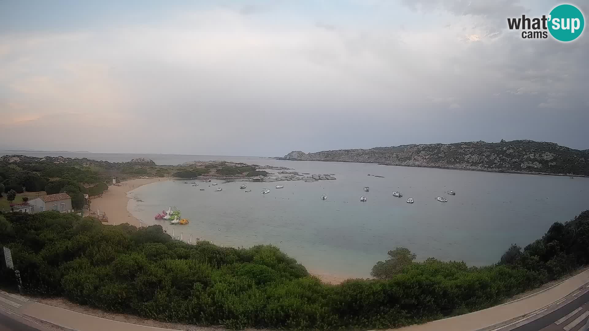 Spletna kamera Rena di Levante – Pogled v živo na Capo Testa