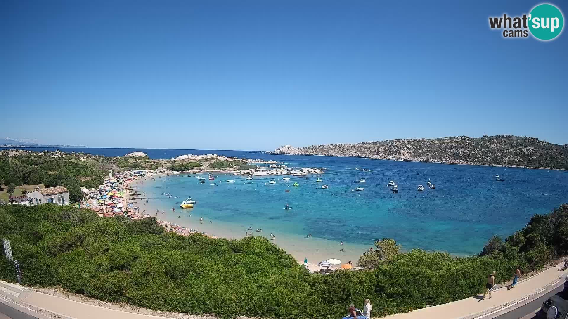 Webcam Rena di Levante – Live View from Capo Testa