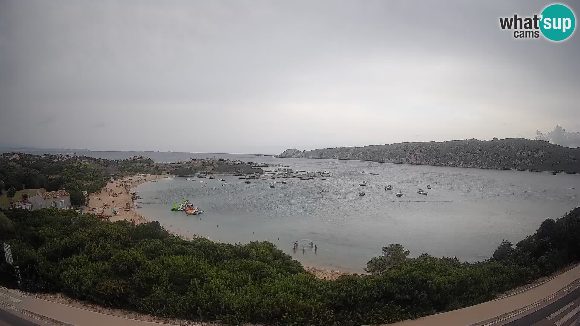 Webcam Rena di Levante – Live View from Capo Testa